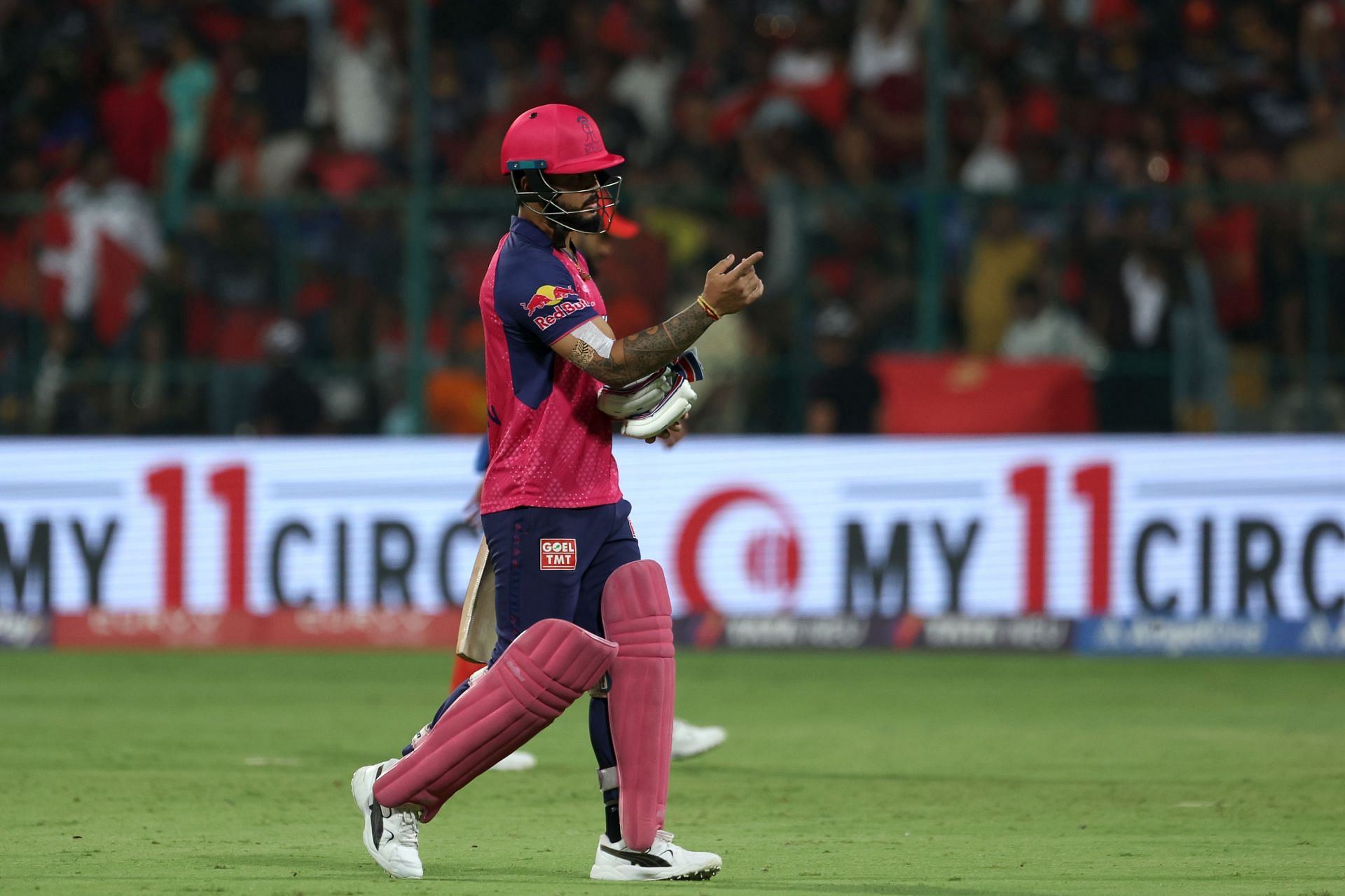 Riyan Parag has had a disappointing campaign both personally and as a skipper - Source: Getty
